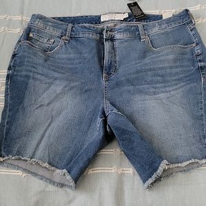 Torrid  frayed edge shorts